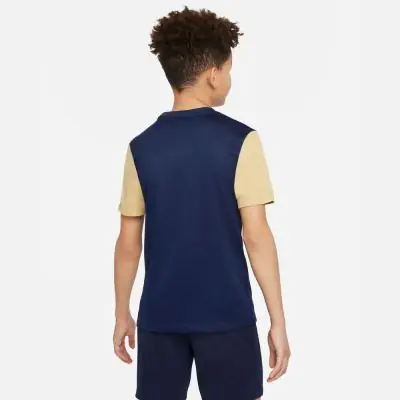Maglia Nike Dri FIT Tiempo Premier II DH8389 411 Blu e oro EKINSPORT