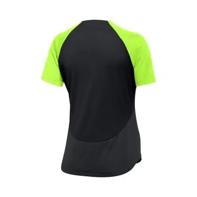 Maillot d'entrainement de football Nike Academy Pro Noir & Jaune Fluo pour Femme DH9242-010