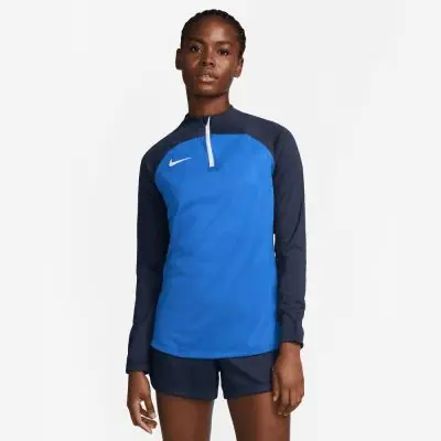 Nike Dri FIT Academy Pro Women s zip Training Top DH9246 463 Royal Blue EKINSPORT