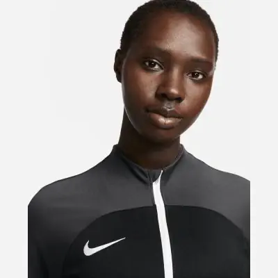 Nike women's black track jacket deals
