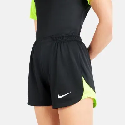 Nike Women s Dri FIT Academy Pro Short DH9252 010 Black Yellow EKINSPORT