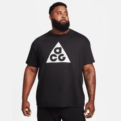 Men s Nike ACG Black T Shirt EKINSPORT