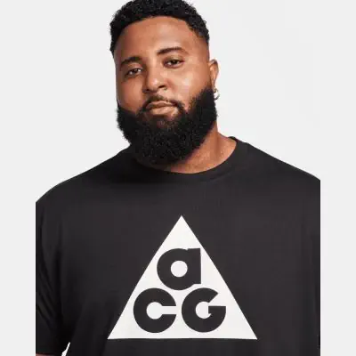 Men's Nike ACG Black T-Shirt | EKINSPORT