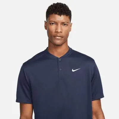 Polo de tennis NikeCourt Bleu Marine pour homme EKINSPORT