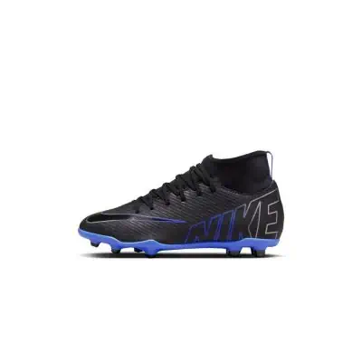 Scarpe da calcio per bambini Nike Mercurial Superfly 9 Club FG MG Nero e Blu EKINSPORT