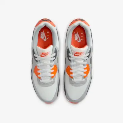 Scarpe Nike Air Max 90 Grigio e Arancione Uomo EKINSPORT