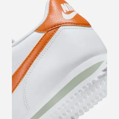 Nike cortez leather uomo arancione on sale