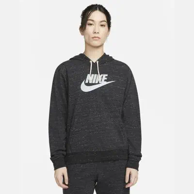 Nike Sportswear Women s Gym Vintage Hoodie DM6388 010 Black EKINSPORT