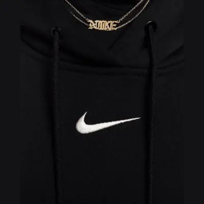 sweat capuche oversize nike sportswear fleece femme dq5860 010
