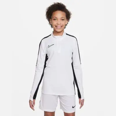 Nike Dri Fit Academy 23 Kids Sweat Top DR1356 100 White EKINSPORT