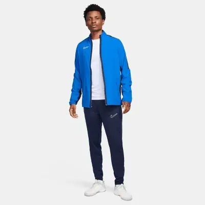 Nike academy tracksuit blue discount