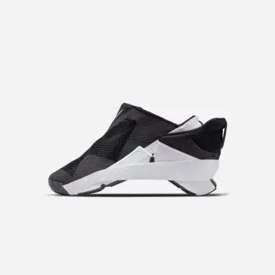 new NIKE Go Flyease Slip-on Sneakers Shoes Black/White/Gum DR5540-001  womens 7 | eBay