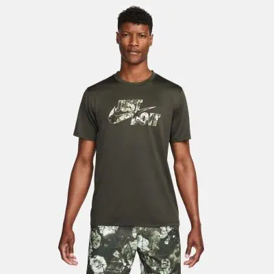 tshirt nike dri fit graphic training vert homme dr7549 355