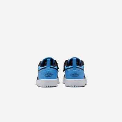 chaussures jordan 1 low alt noir et bleu enfant dr9748 041