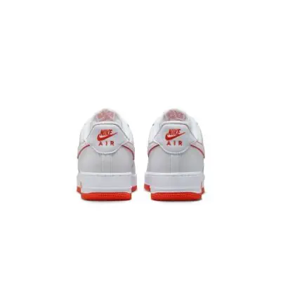 Nike air force 1 07 rot weiß discount