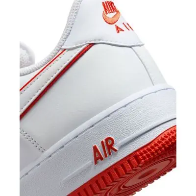 Nike Air Force 1 07 WeiB Rot Manner Schuh EKINSPORT