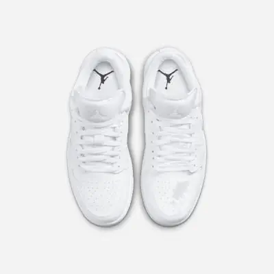 Women s Air Jordan 1 Low White Shoes EKINSPORT