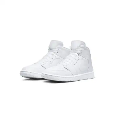 Chaussures Air Jordan 1 Mid Blanc pour Femme DV0991 111 EKINSPORT