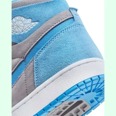 Zapatillas Air Jordan 1 Zoom CMFT 2 Gris y Azul Hombre EKINSPORT