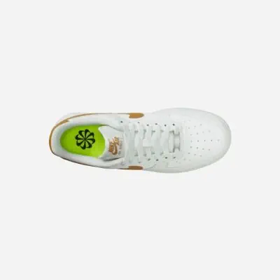 Nike Air Force 1 07 Se WeiB Gold Damenschuhe EKINSPORT