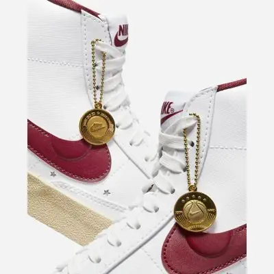 Nike blazer mid femme argent store