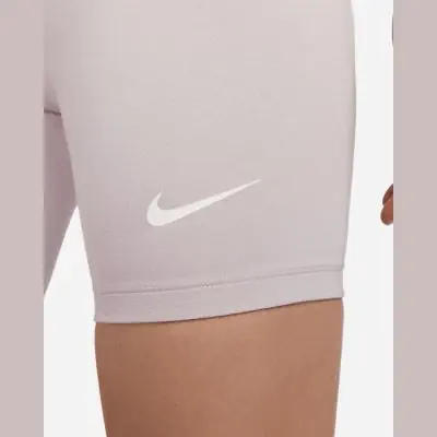 Short De Cyclisme Femme Taille Haute - 18 Cm Entrecuisse, Effet Sculptant, Poches Latérales, Matière Stretch