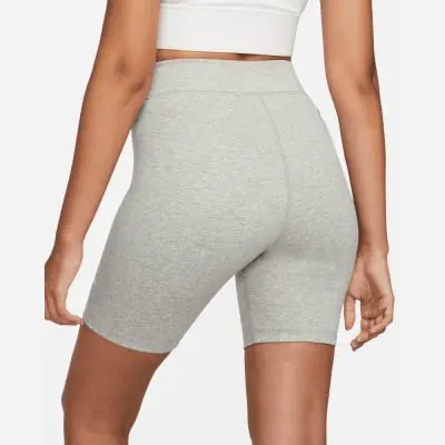 Short cycliste Nike Sportswear Classics High Waisted 8 Gris pour Femme EKINSPORT