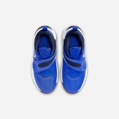 Nike Team Hustle D 11 Royal Blue White basketball shoes for kids