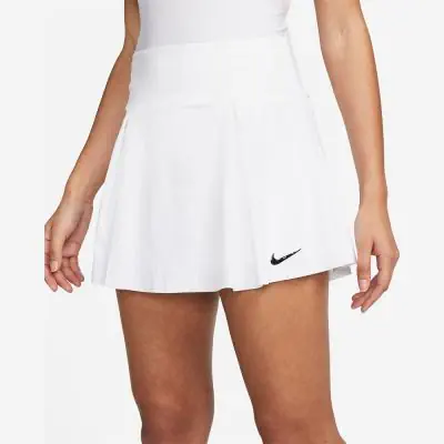 Jupe de tennis Nike Dri-FIT Advantage Blanc pour Femme DX1421