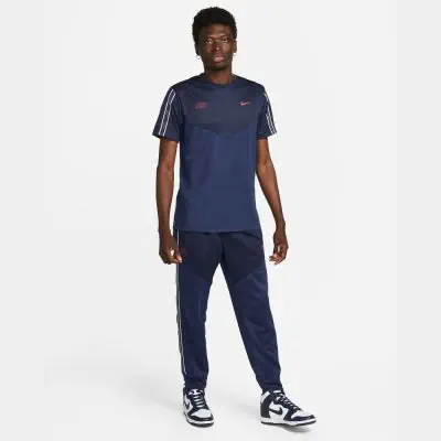 Camiseta de hombre nsw repeat sw pk DX2301-410 Azul EKINSPORT