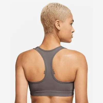 Reggiseno Nike Swoosh Grigio Donna EKINSPORT