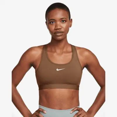 Reggiseno Nike Swoosh Marrone Donna EKINSPORT