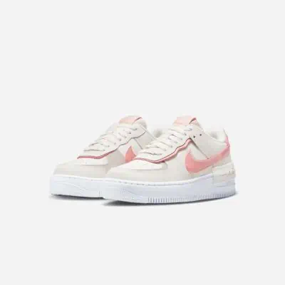 Chaussures Nike Air Force 1 Shadow Gris & Rose pour Femme DZ1847-001