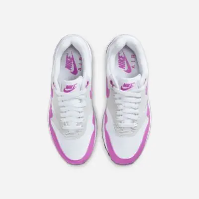 Nike Air Max 1 87 Grey Pink Women s Shoes EKINSPORT