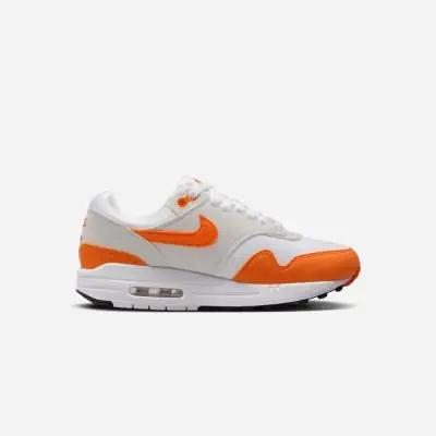 chaussures nike air max 1 87 gris et orange femme dz2628 002