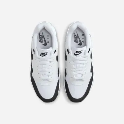 Nike air max 1 zwart wit dames best sale