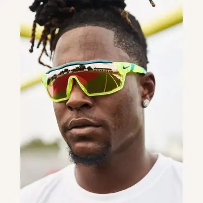 Lunette de soleil nike jaune on sale