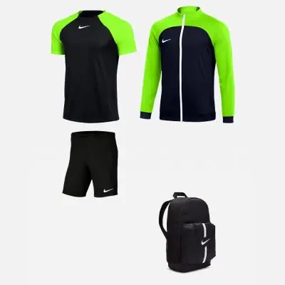 Ensemble Nike enfant Pack 4 pièces Maillot Academy Pro Short Park III Veste de survêtement Academy Pro Sac à dos Academy Team DH9279 BV6865 DH9283 DA2571