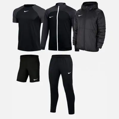 Ensemble Nike enfant Pack 5 pièces Maillot Academy Pro Short Park III Veste Academy Pro Pantalon de survêtement Academy Pro Veste doublée Team Fall DH9279 BV6865 DH9283 DH9325 CW6159