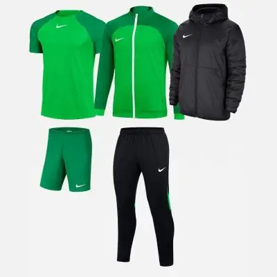 Ensemble Nike enfant Pack 5 pièces Maillot Academy Pro Short Park III Veste Academy Pro Pantalon de survêtement Academy Pro Veste doublée Team Fall DH9279 BV6865 DH9283 DH9325 CW6159