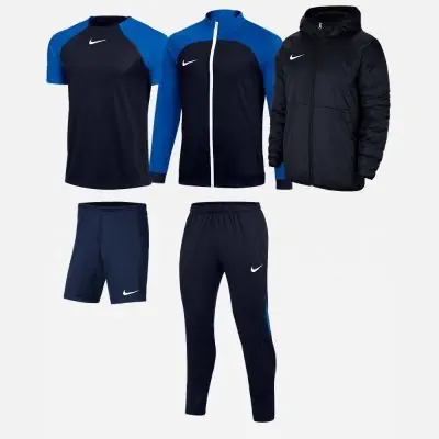 Ensemble Nike enfant Pack 5 pièces Maillot Academy Pro Short Park III Veste Academy Pro Pantalon de survêtement Academy Pro Veste doublée Team Fall DH9279 BV6865 DH9283 DH9325 CW6159