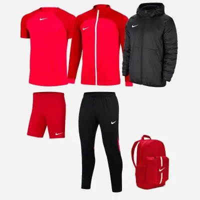 Ensemble Nike enfant Pack 6 pièces Maillot Academy Pro Short Park III Veste Academy Pro Pantalon de survêtement Academy Pro Veste doublée Team Sac à dos Academy Team Fall DH9279 BV6865 DH9283 DH9325 CW6159 DA2571