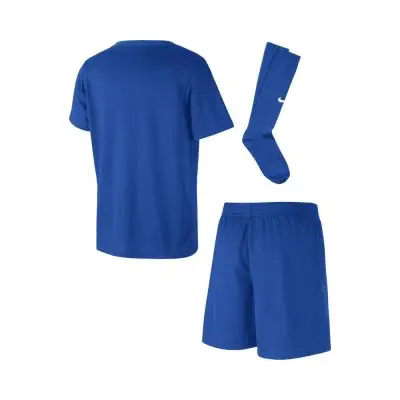 Conjunto de competicion Nike Park Kit Set Azul Real para niño