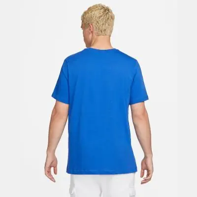 Tee shirt bleu nike new arrivals