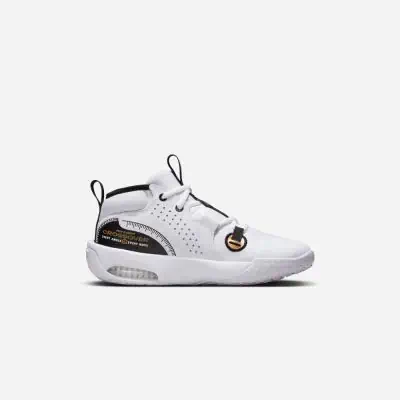 Nike Air Zoom Crossover 2 Basketballschuh WeiB Gold fur Kinder EKINSPORT