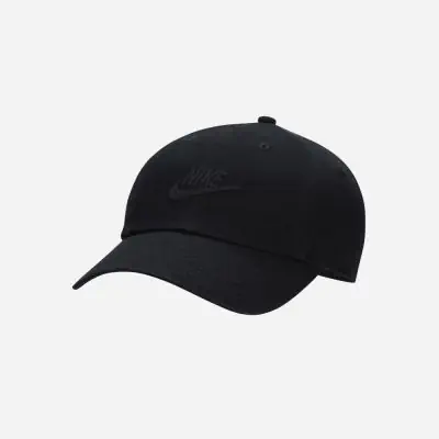 ■Nike■ Club Unstructured Futura Wash Cap Black White FB536 Nike Club Unstructured Futura Wash Cap Black - White – Black