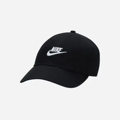 Gorra Nike Club Unstructured Futura Wash negra EKINSPORT