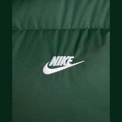 Giacca Nike Club Therma FIT Puffer verde senza maniche da uomo EKINSPORT