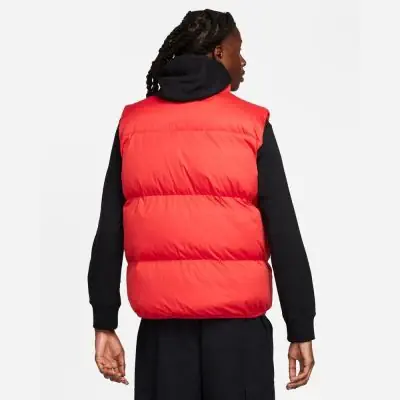 Doudoune sans manches Nike Club Therma-FIT Puffer Rouge pour Homme FB7373-657