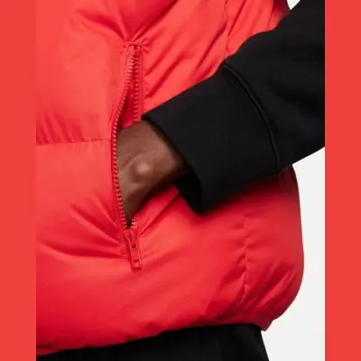 Doudoune sans manches Nike Club Therma-FIT Puffer Rouge pour Homme FB7373-657